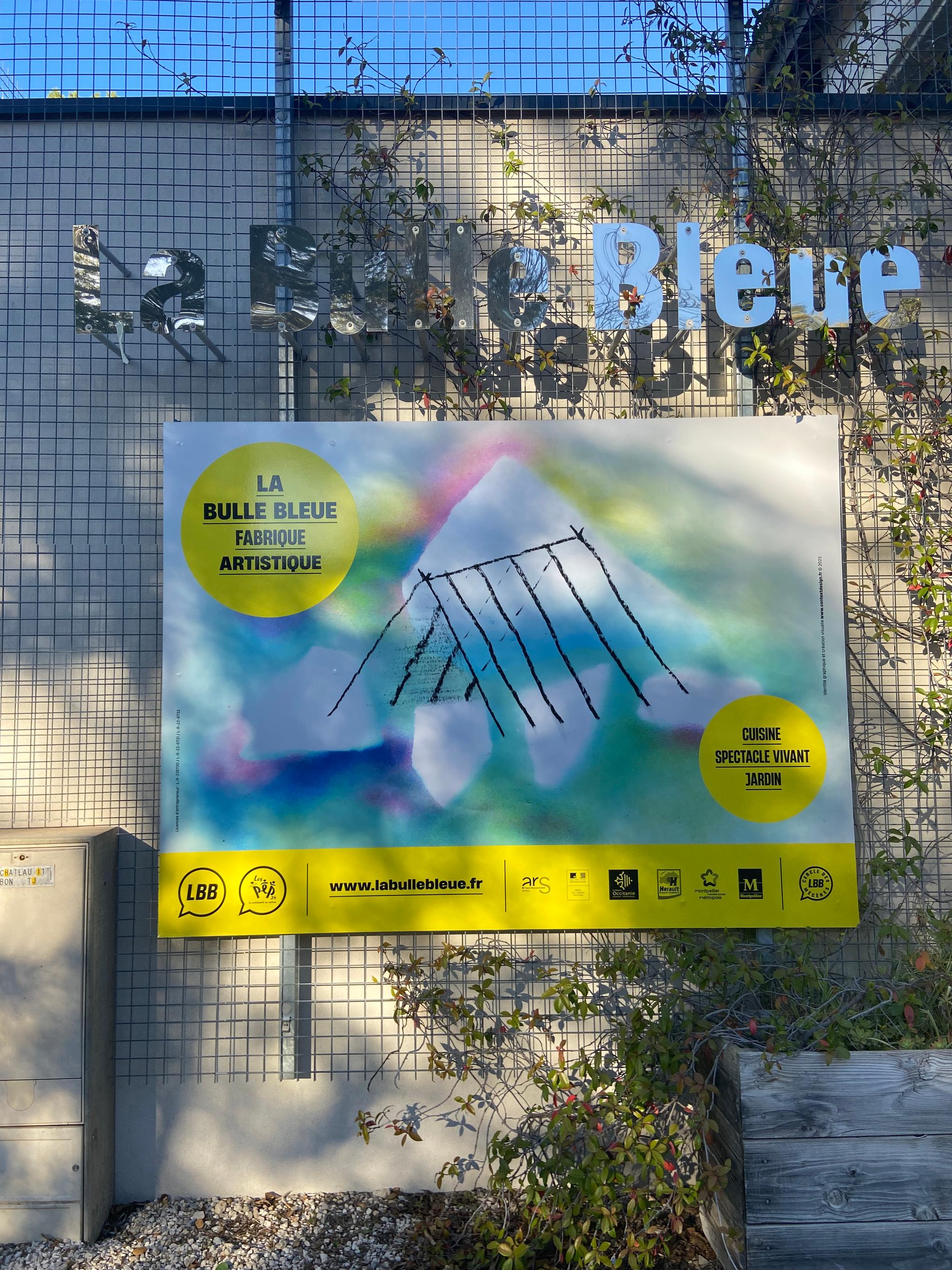 La Bulle Bleue - Fabrique artistique, Montpellier